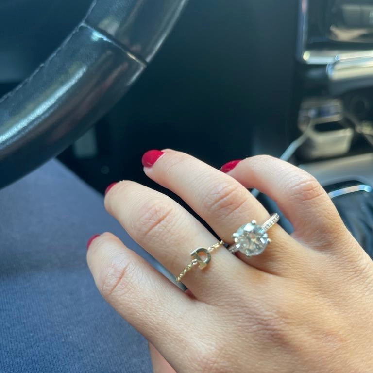 14K Initial Chain Rings by picntell