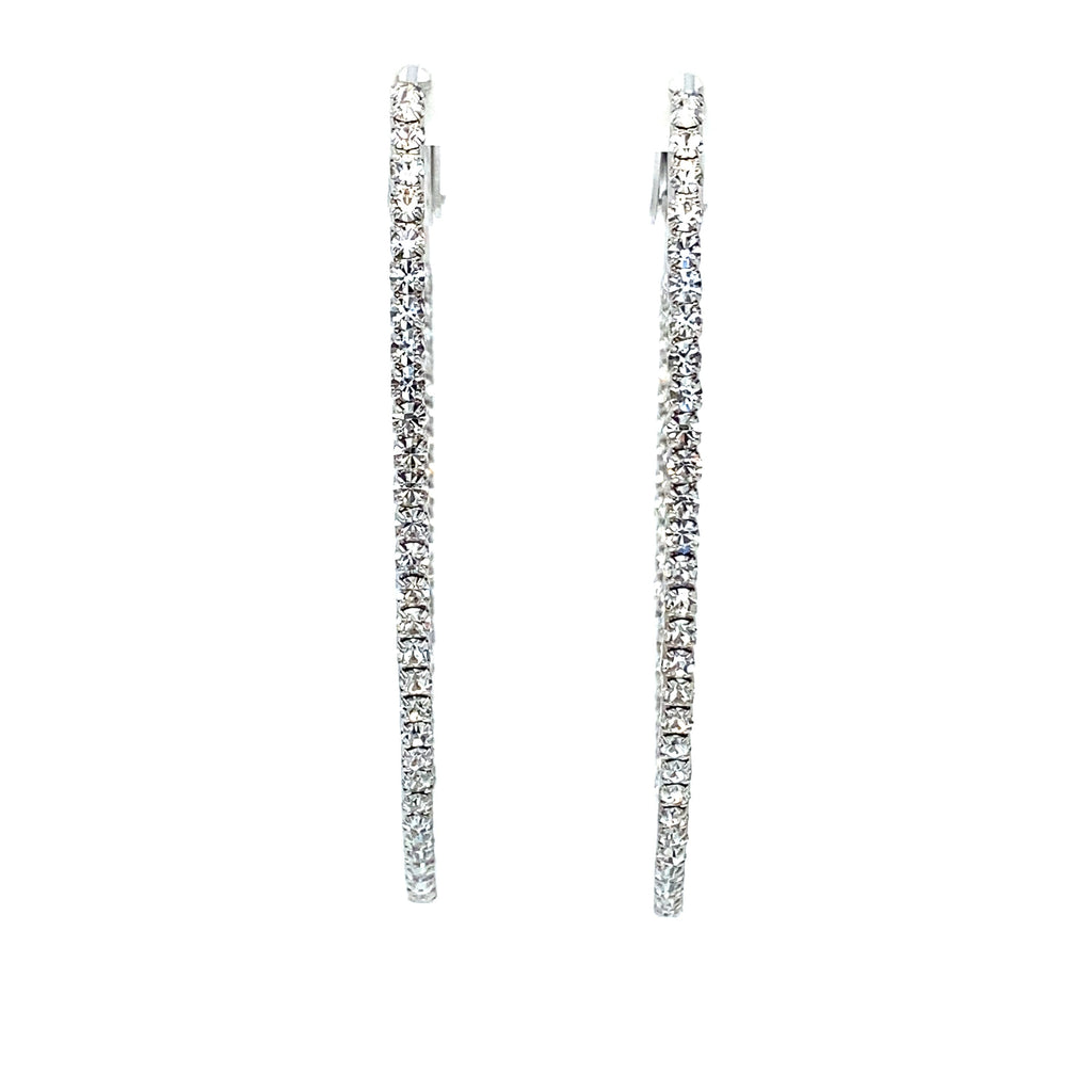 Crystal Oval Hoops Collection by picntell