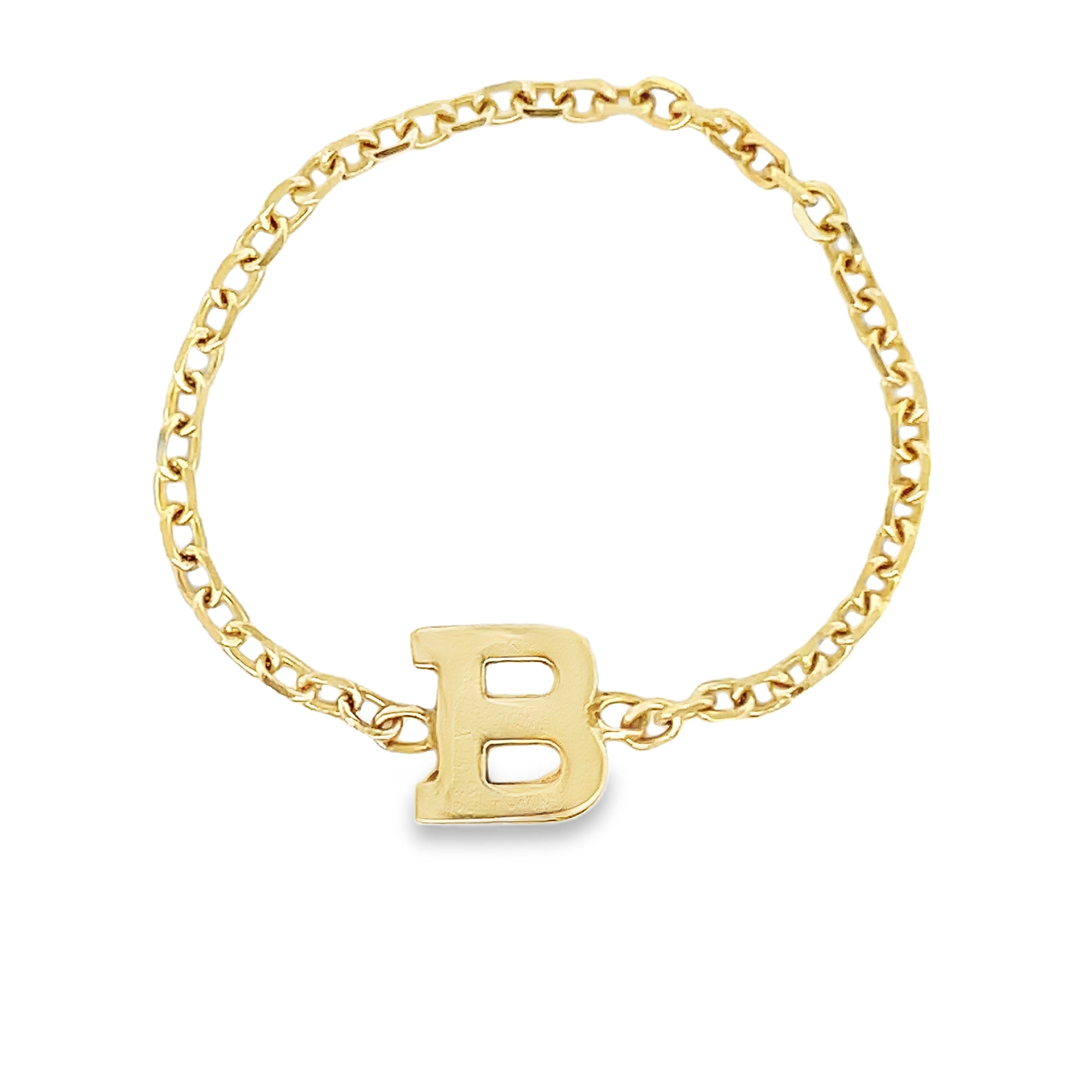 14K Initial Chain Rings by picntell