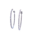 Crystal Oval Hoops Collection by picntell