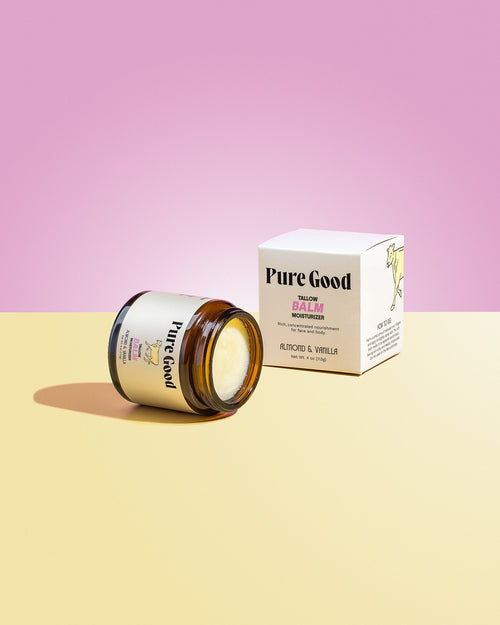 Almond + Vanilla Tallow Balm by Pure Good LLC