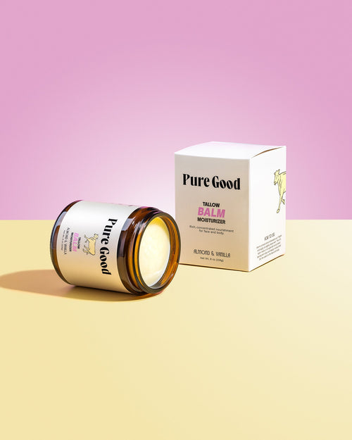 Almond + Vanilla Tallow Balm by Pure Good LLC