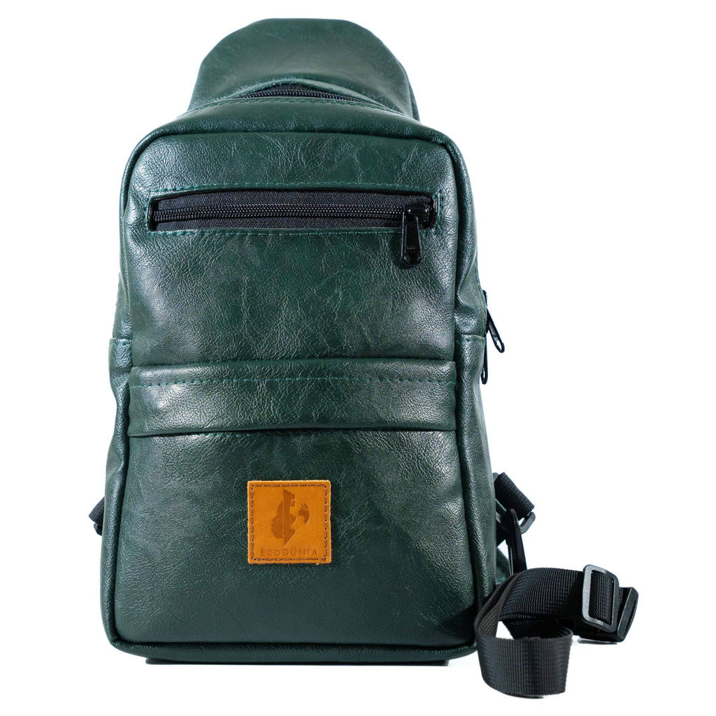 Large Vegan Leather Crossbody Sling Bag | Umoja
