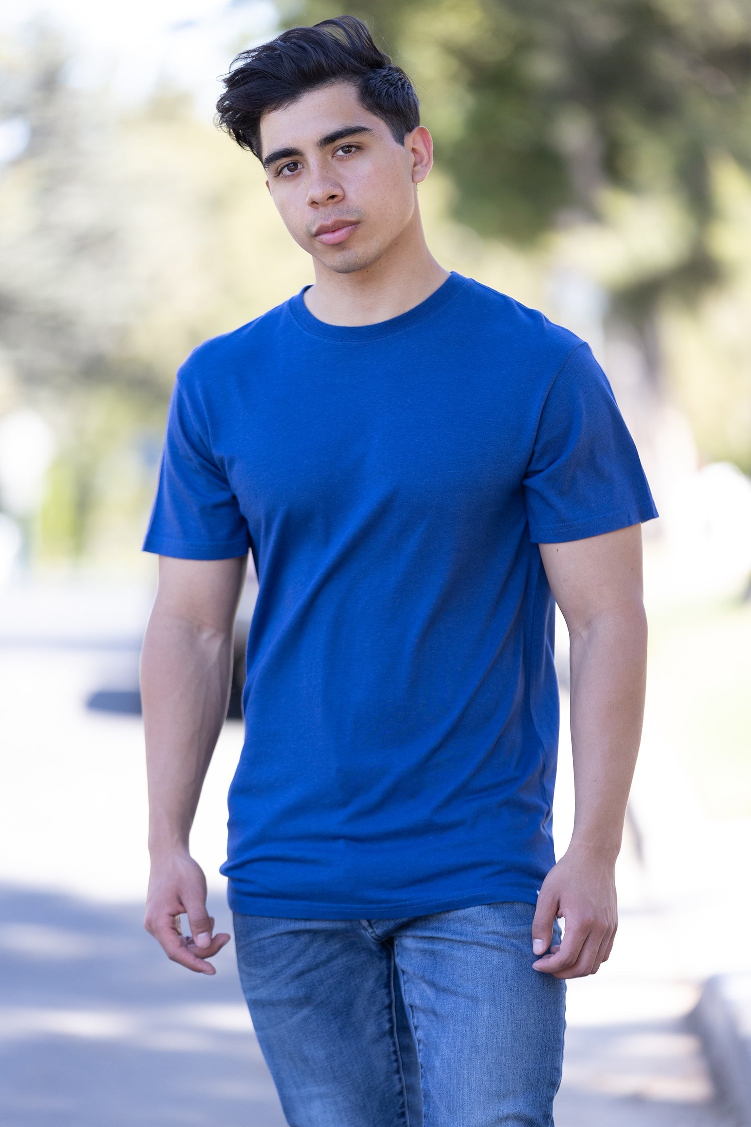 The Original Men's Bamboo Viscose/Organic Cotton Short Sleeve T-Shirt - Classic Cut by Spun Bamboo