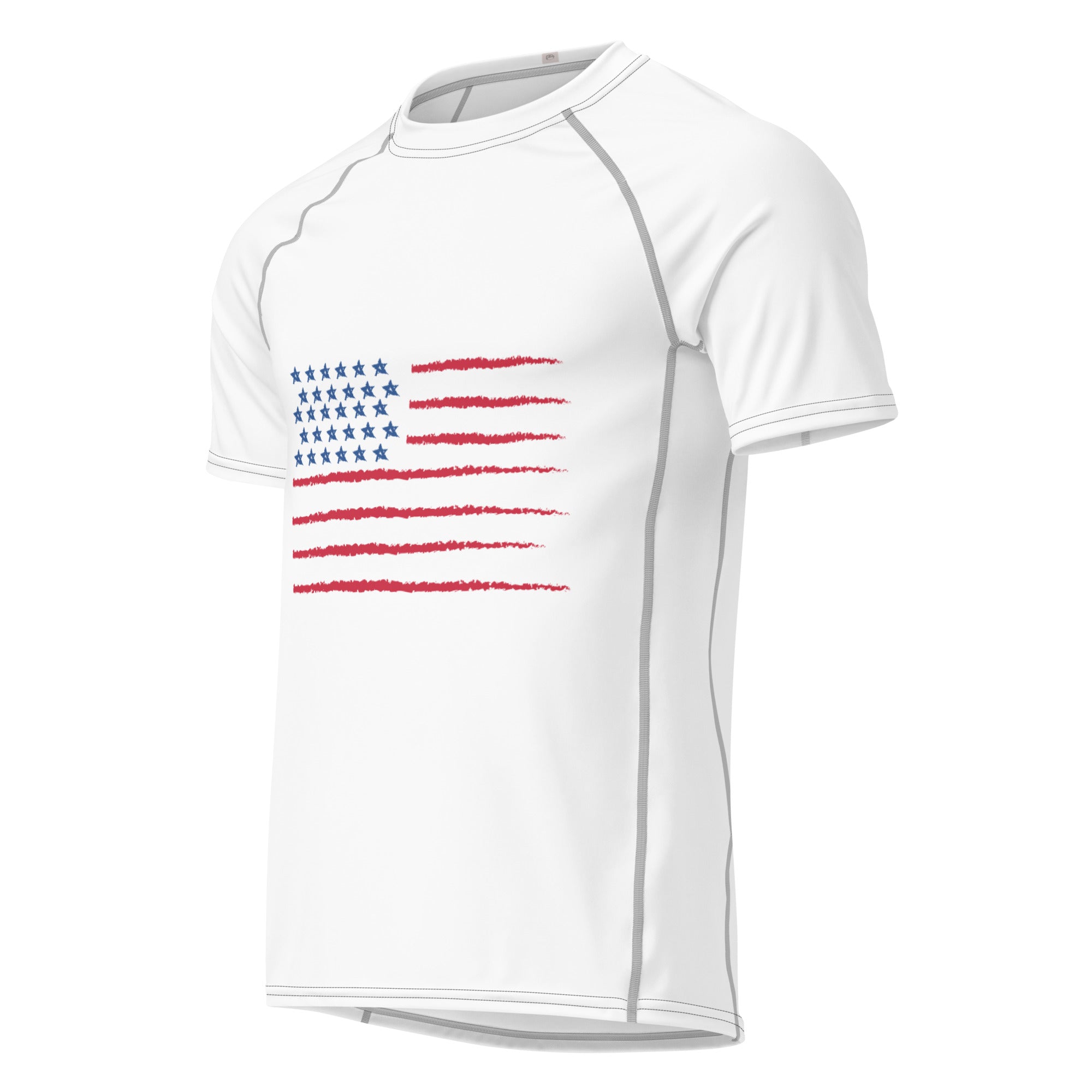 USA All-over print men’s rash guard by Latinamom33