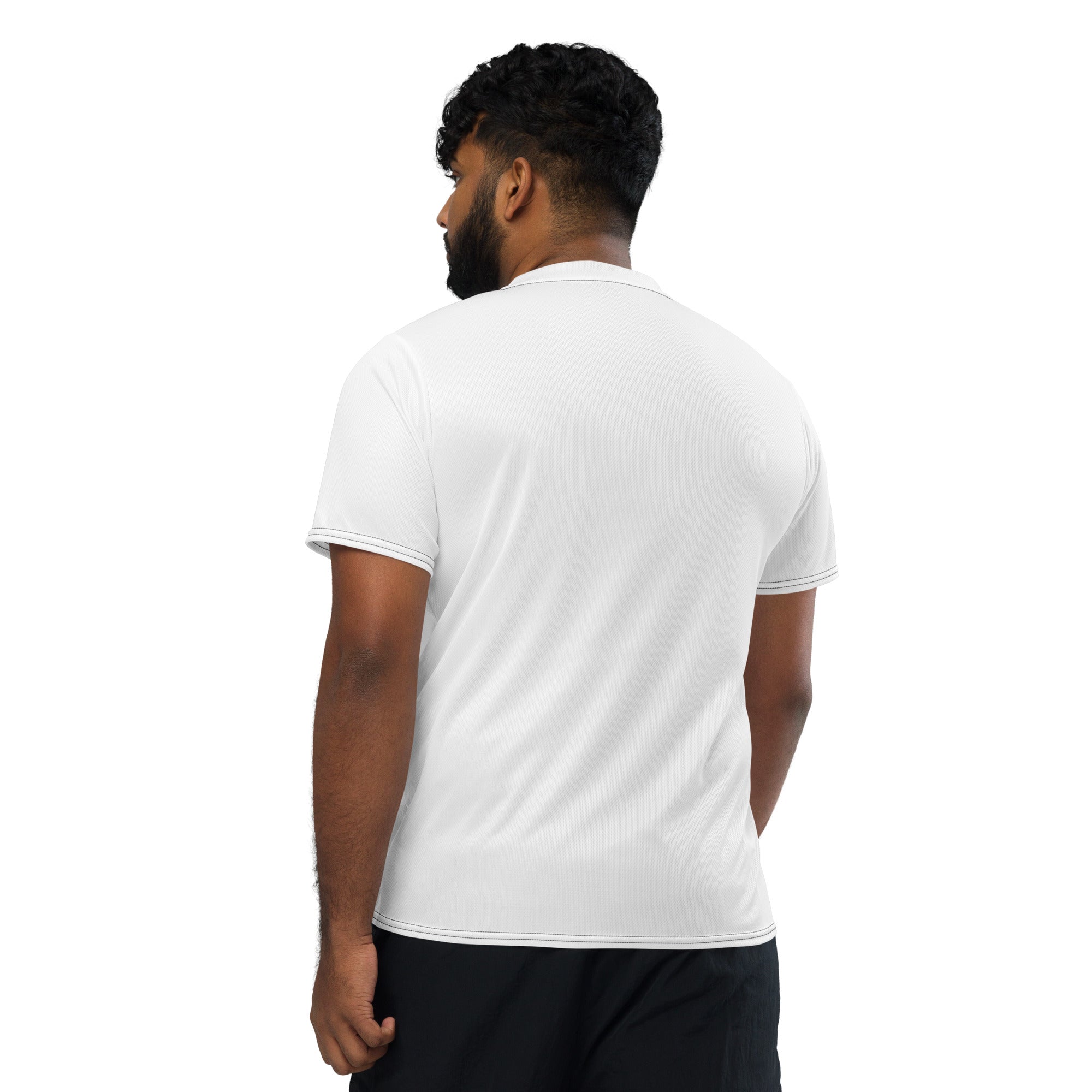 Recycled unisex sports jersey by Latinamom33