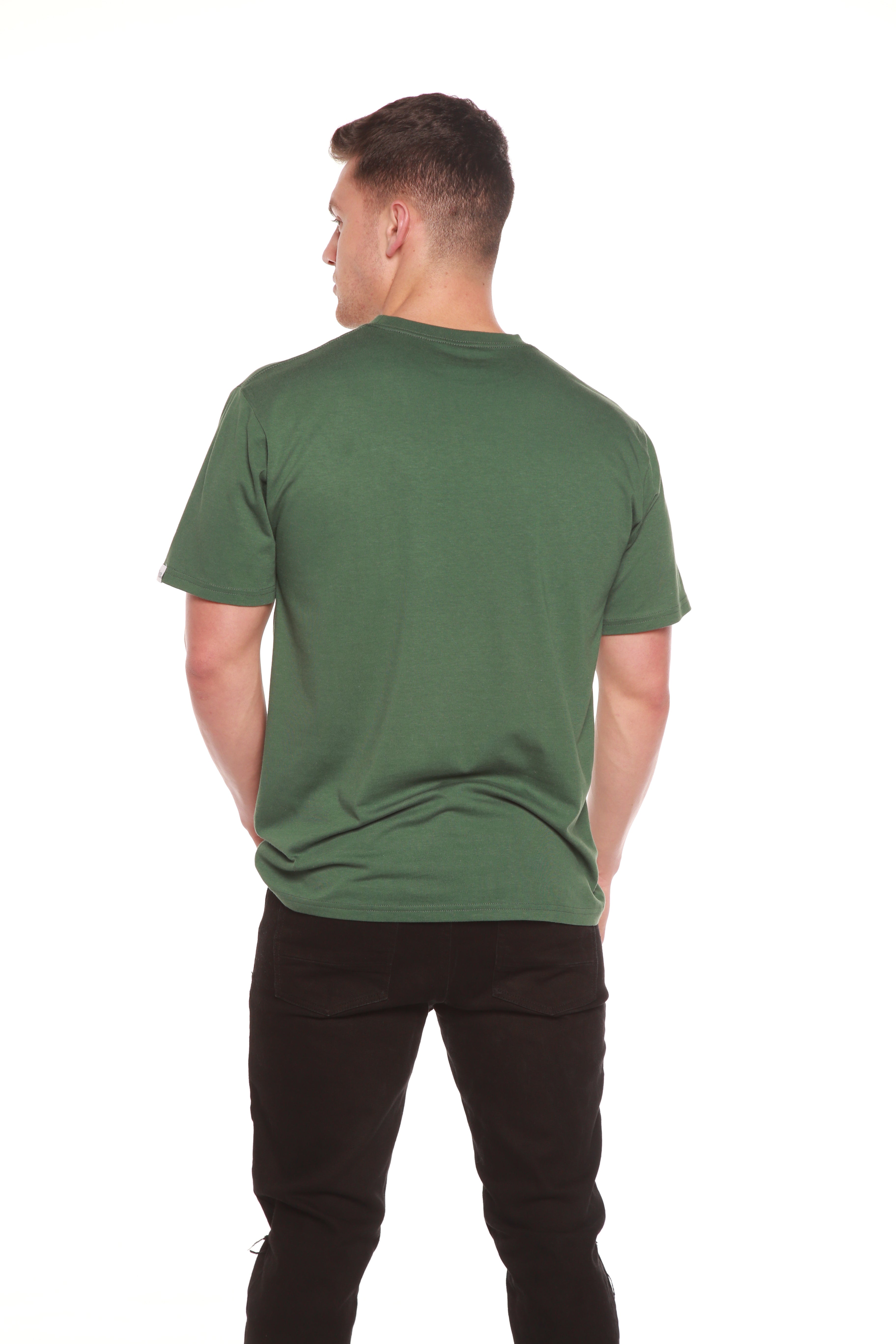 The Original Men's Bamboo Viscose/Organic Cotton Short Sleeve T-Shirt - Classic Cut by Spun Bamboo
