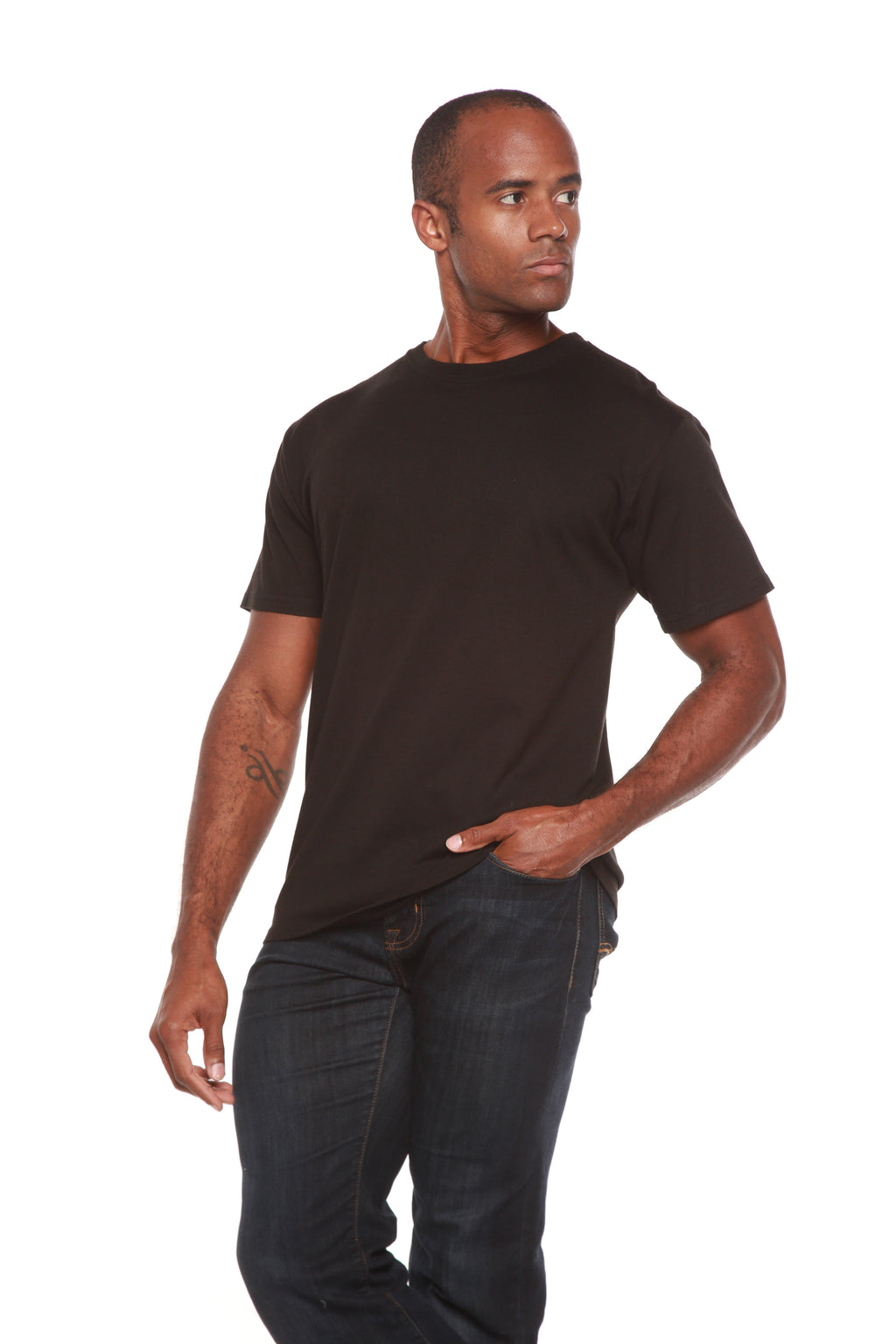 The Original Men's Bamboo Viscose/Organic Cotton Short Sleeve T-Shirt - Classic Cut by Spun Bamboo